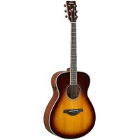 Yamaha LS16TA Transacoustic Acoustic Steel String Guitar in Brown Sunburst