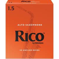 Rico By D'Addario Alto Saxophone Reeds 10 Pack