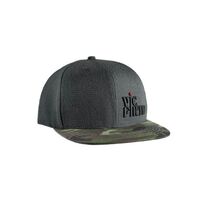 VIic Firth Gray Camo 6 Panel Snapback Hat