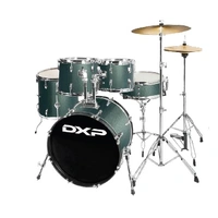 DXP TX06 Fusion Acoustic Drum Kit in Gun Metal Grey