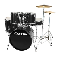 DXP TX07 Fusion Plus Acoustic Drum Kit in Black