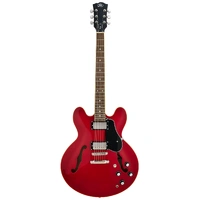 SX SEL6TRD Semi-hollow electric guitar.