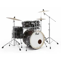 Pearl Export Plus 20" Fusion Acoustic Drum Kit in Metallic Amethyst Twist with Planet Z Cymbal Pack