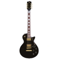 SX EH3BK LP Set Neck Electric Guitar