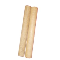 MANO Percussion UE545 Hardwood Claves – 9¾" Natural Finish Pair