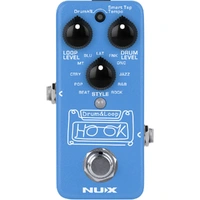 NUX HOOK Drum & Loop NDL-3 Looper Pedal – Drum Machine & Looper