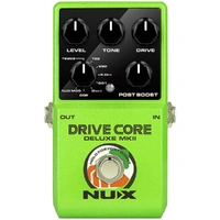 NUX Drive Core Deluxe MKII Overdrive Pedal – 8 Analog Drive Circuits
