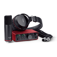 Focusrite Scarlett Solo Studio Bundle – Audio Interface & Mic
