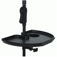 Gator GFW-MICACCTRAY Mic Stand Accessory Tray with Drink Holder