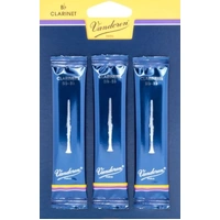 Vandoren Bb Clarinet Reeds Traditional – Pack of 3