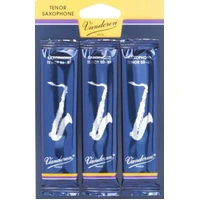 Vandoren Tenor Sax Reeds - TRADITIONAL - Card of 3