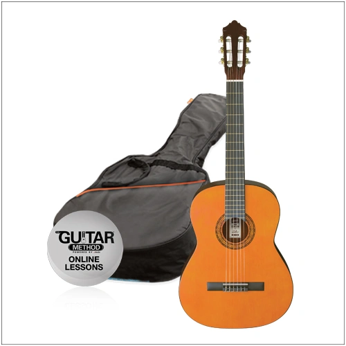 Ashton Nylon Acoustic Pack 4/4 Size in Amber