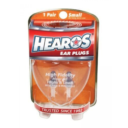 Hearos Earplugs High Fidelity High and Low Small size