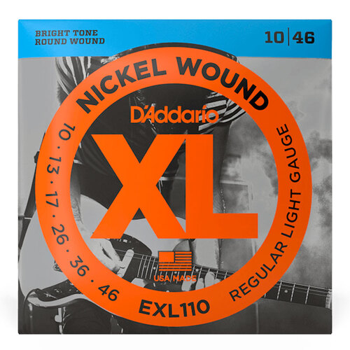 Daddario Nickel Wound Electric Guitar Strings