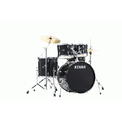 TAMA ST52H5C BNS STAGESTAR 5PC WITH CYMBALS IN BLACK