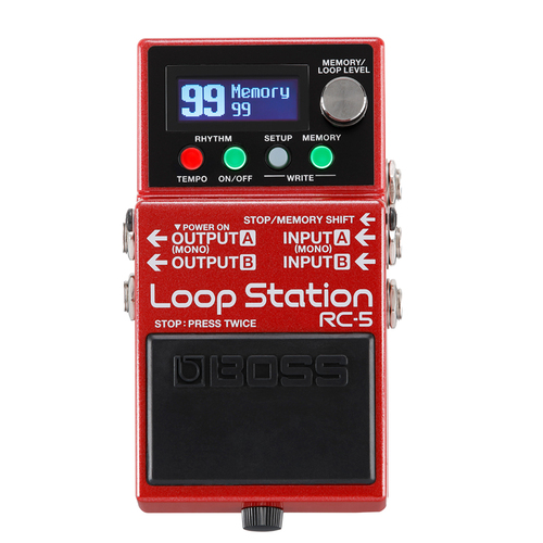 Boss RC5 Loopstation Effects Pedal