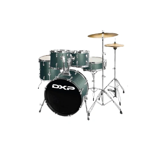 DXP TX06 Fusion Acoustic Drum Kit in Gun Metal Grey