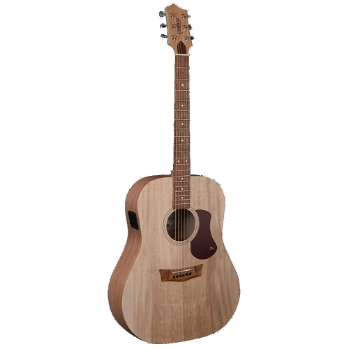 Pratley SL Dreadnought Solid Top Qld Blue Fig Acoustic Steel String Guitar, Layered Maple Back & Sides w/pickup [PRSLD-E-MF]