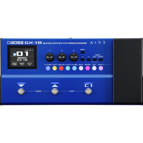 BOSS GX-1B Bass Effects Processor | Portable Amp & Effects Unit