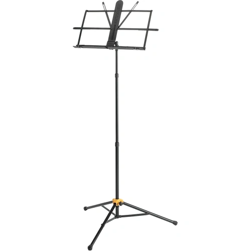 Hercules BS118BB Music Stand | 3-Section Stand with Carry Bag