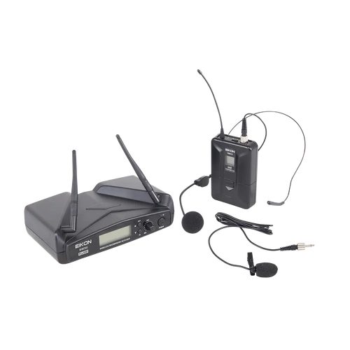 Eikon WM700HA Belt-Pack with Headset & Lapel Wireless System 516-562Mhz