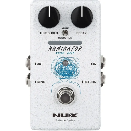 NUX Huminator Noise Reduction Pedal – Analog Noise Suppressor