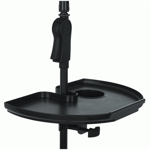 Gator GFW-MICACCTRAY Mic Stand Accessory Tray with Drink Holder