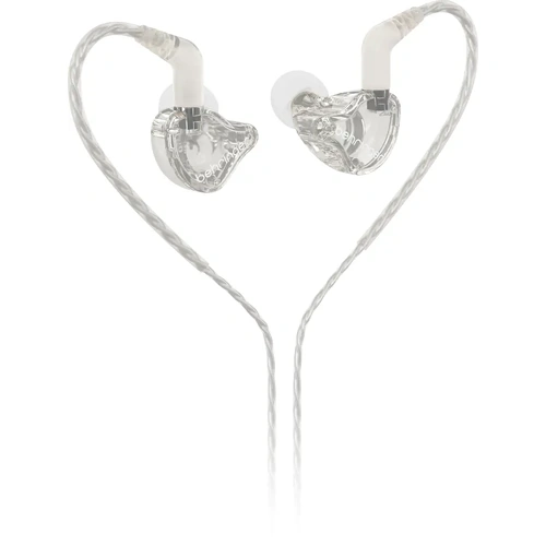 Behringer MO240-CL PRO Dual Driver In-Ear Monitors | Clear Studio Earphones