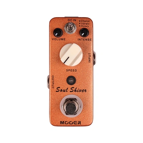 MOOER Soul Shiver Modulation Pedal | Chorus, Vibrato & Rotary Effects