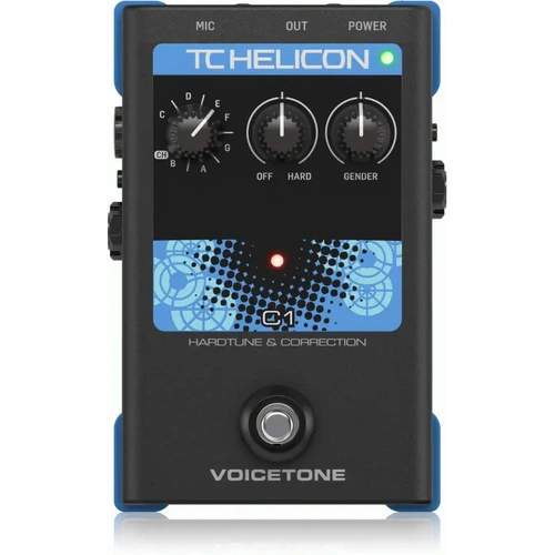 TC Helicon VoiceTone C1 Vocal Pitch Correction Pedal