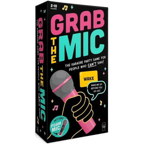 Grab The Mic Party Game | Karaoke Game for Family & Friends