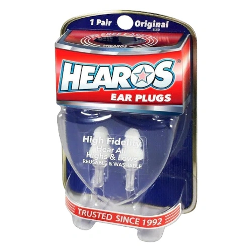 HEAROS High Fidelity Series Reusable Ear Plugs HS211
