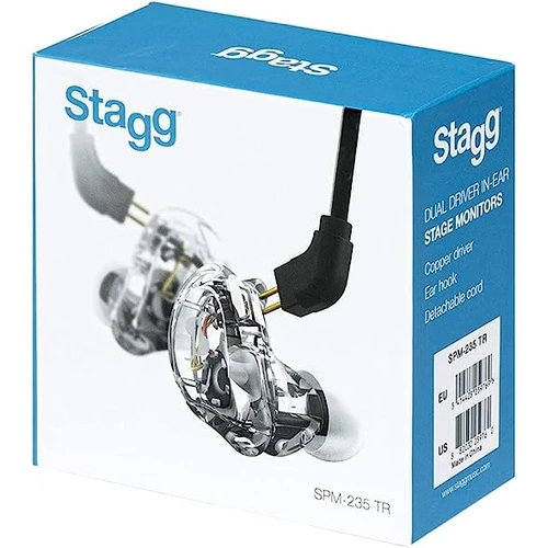 Stagg SPM-235 High-Resolution In-Ear Monitors 