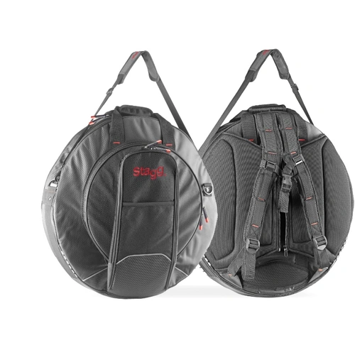 Stagg 22" Professional Padded Cymbal Bag with Backstraps